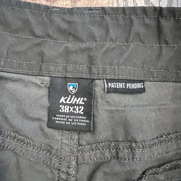 Kuhl Slax Pants Men’s 38x32 Stretch Hiking Chino Outdoor Casual Carbon NICE - Picture 3 of 8